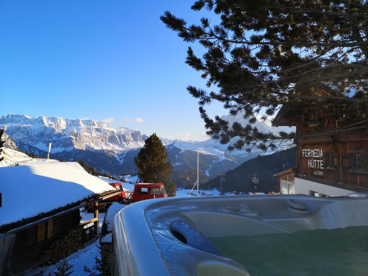 Rifugio Fermeda Hutte Guest House Santa Cristina Val Gardena Bagian luar foto